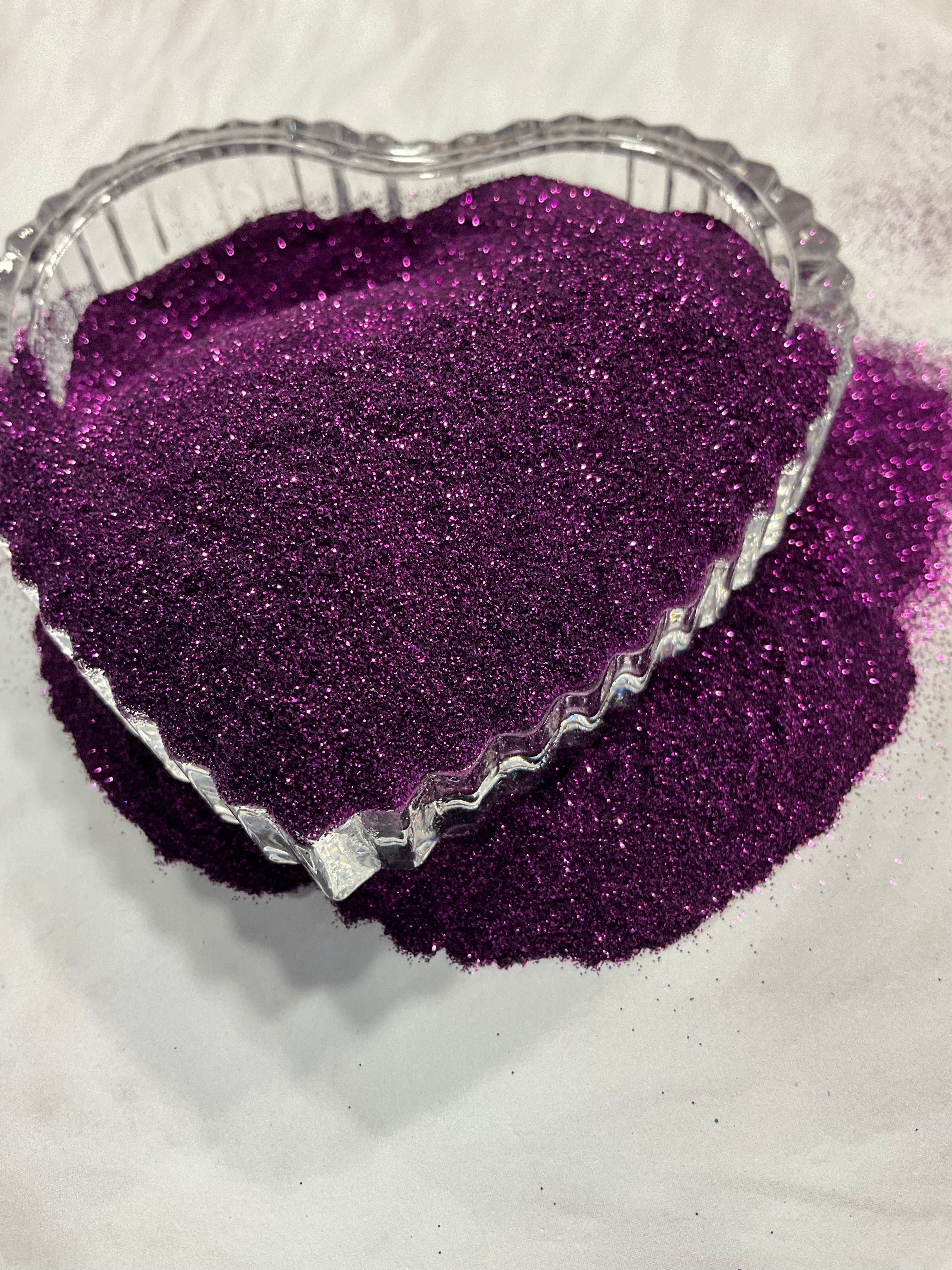 Glimmering Grape Micro Glitter