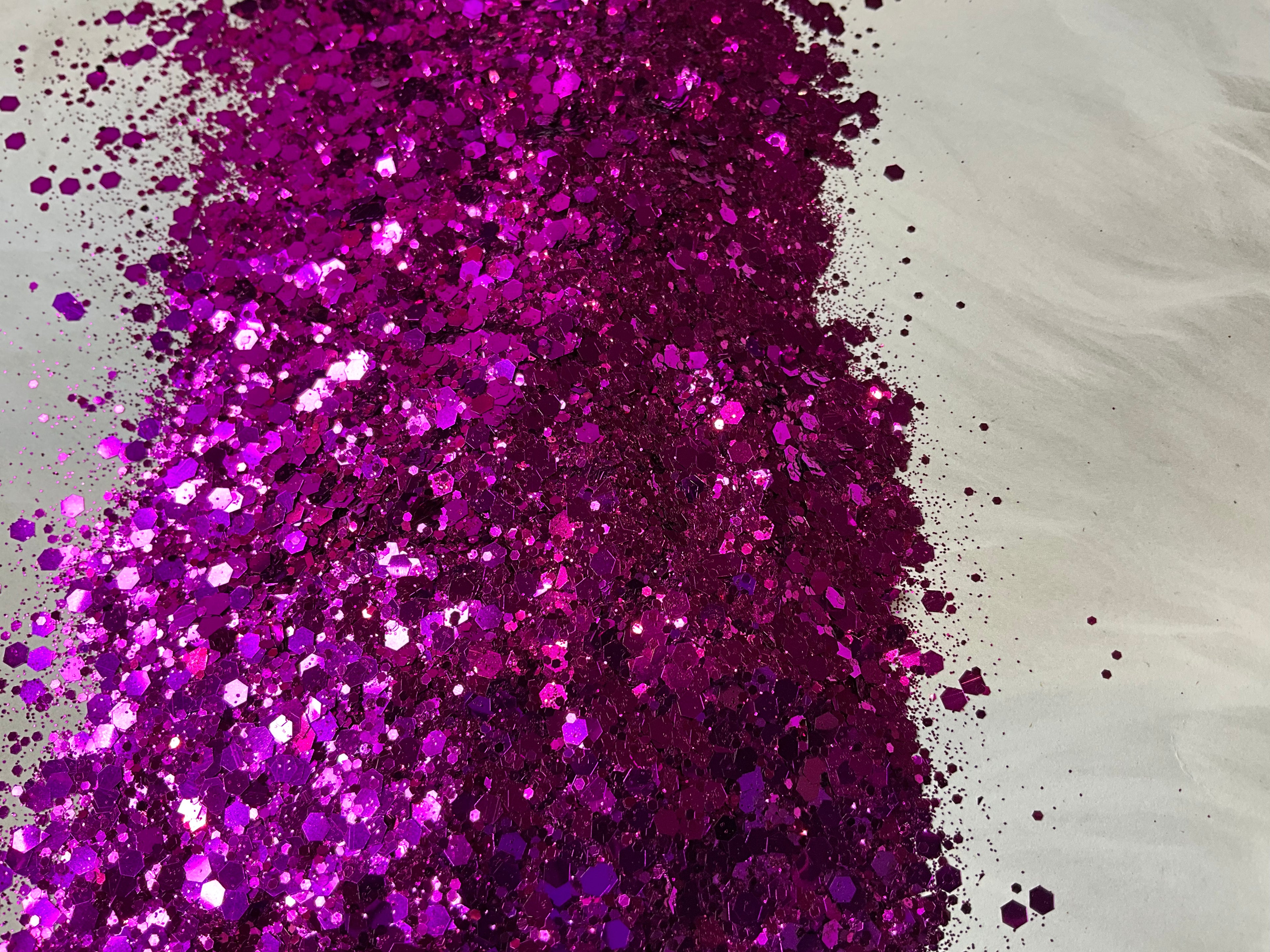 Starlight Grape Sparkle Chunky Mix Glitter